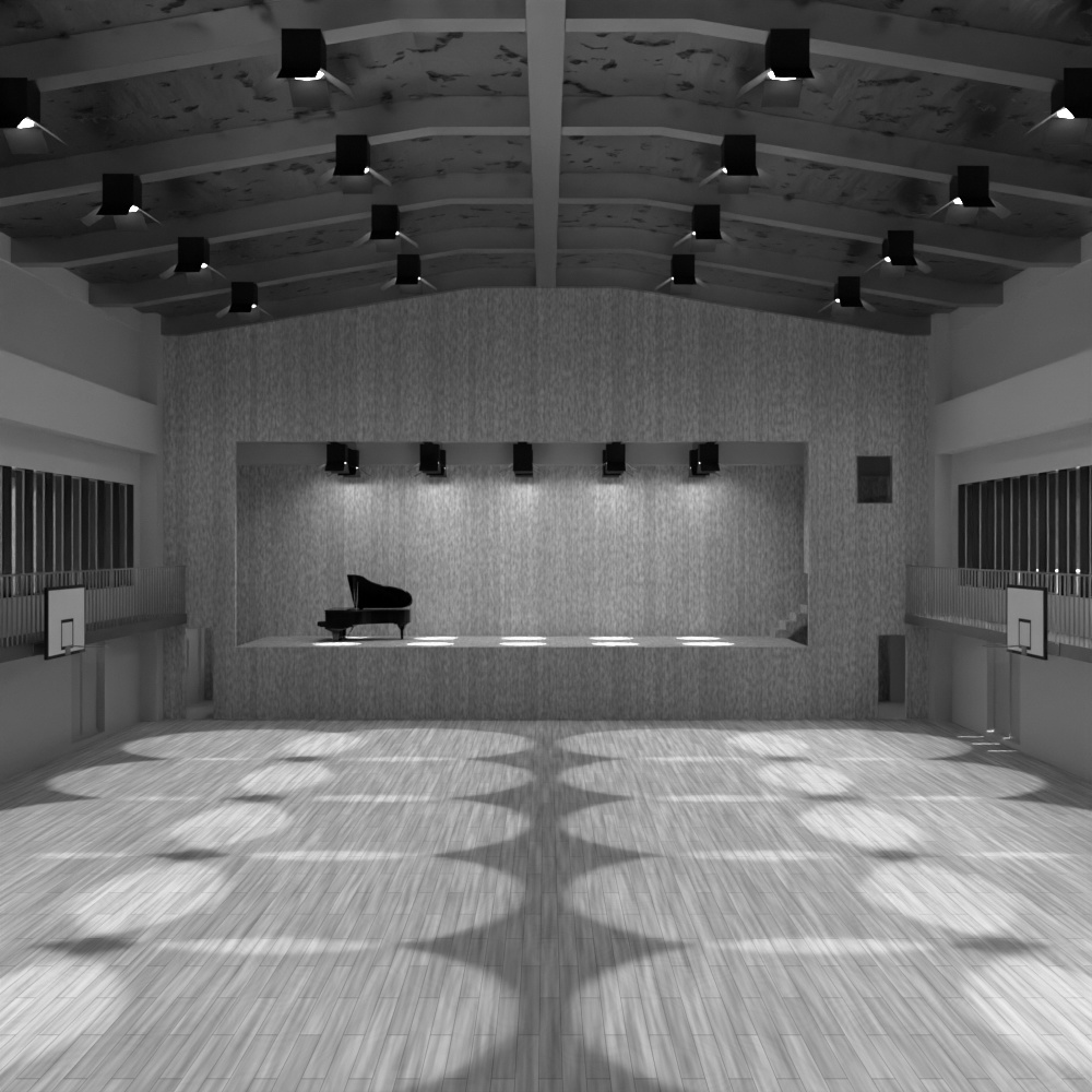 3Dモデリング_学校