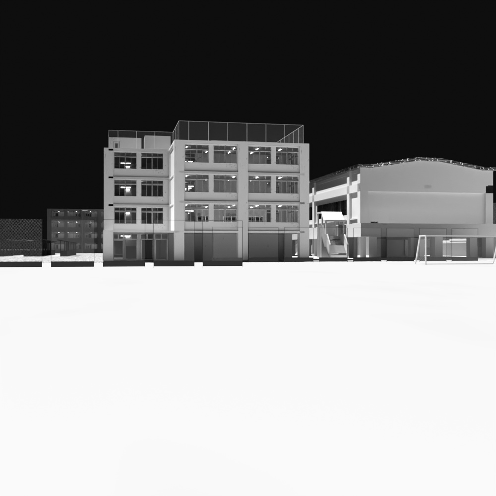 3Dモデリング_学校