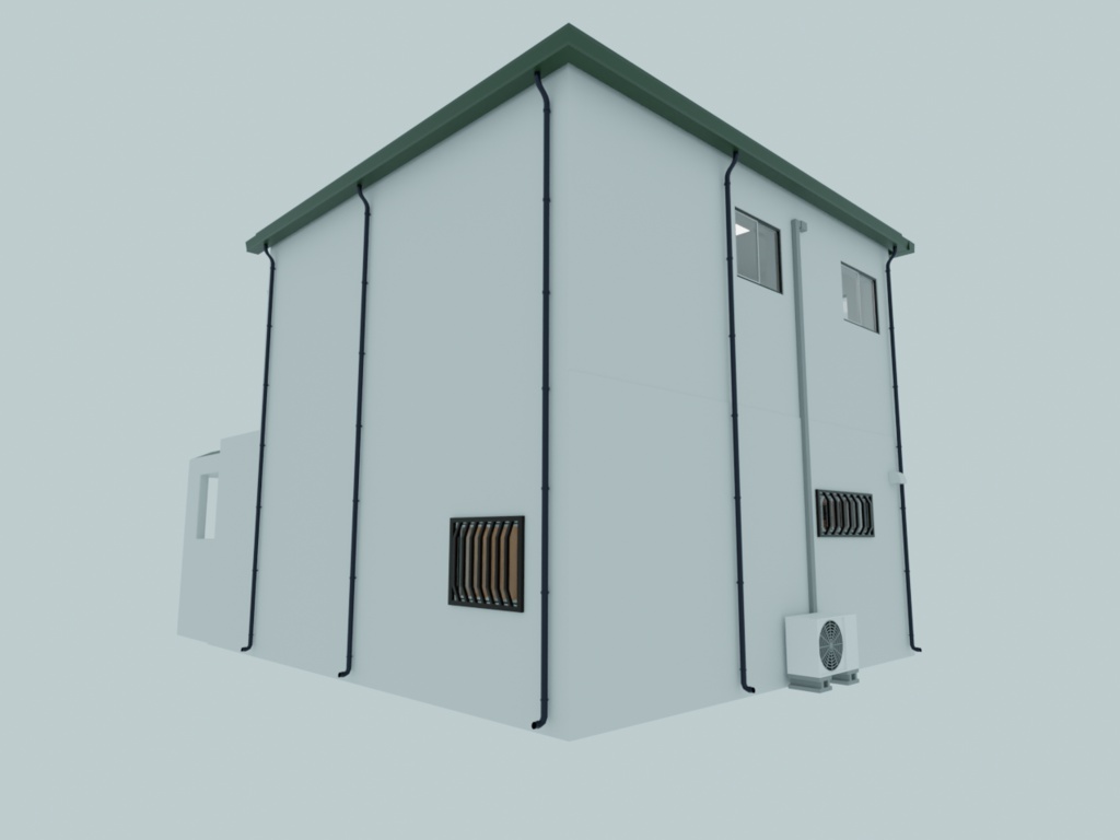 一軒家 3D