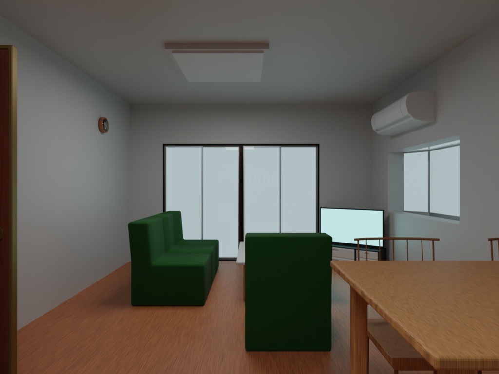 一軒家 3D