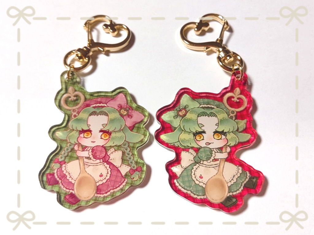 🍎ポムベルちゃんアクキーセット🍏