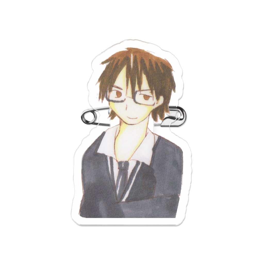 ダイヤのA 御幸のアクリルバッジ