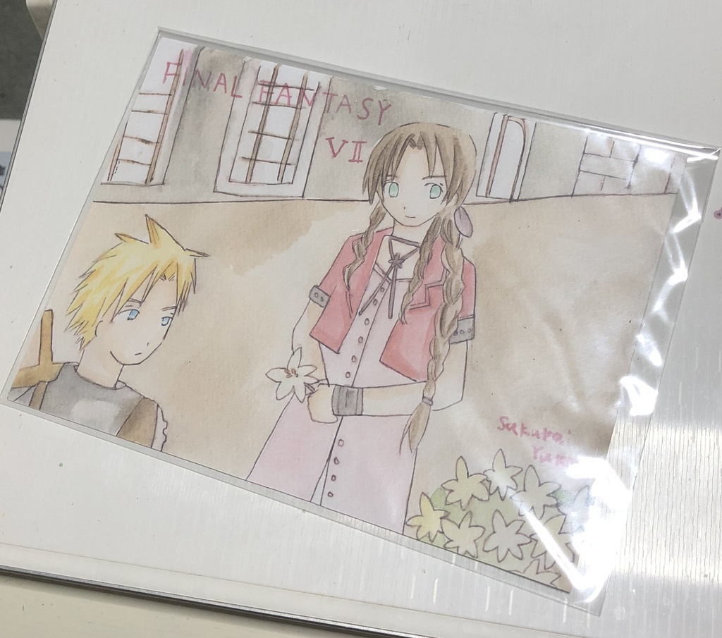 ファイナルファンタジー7の便箋