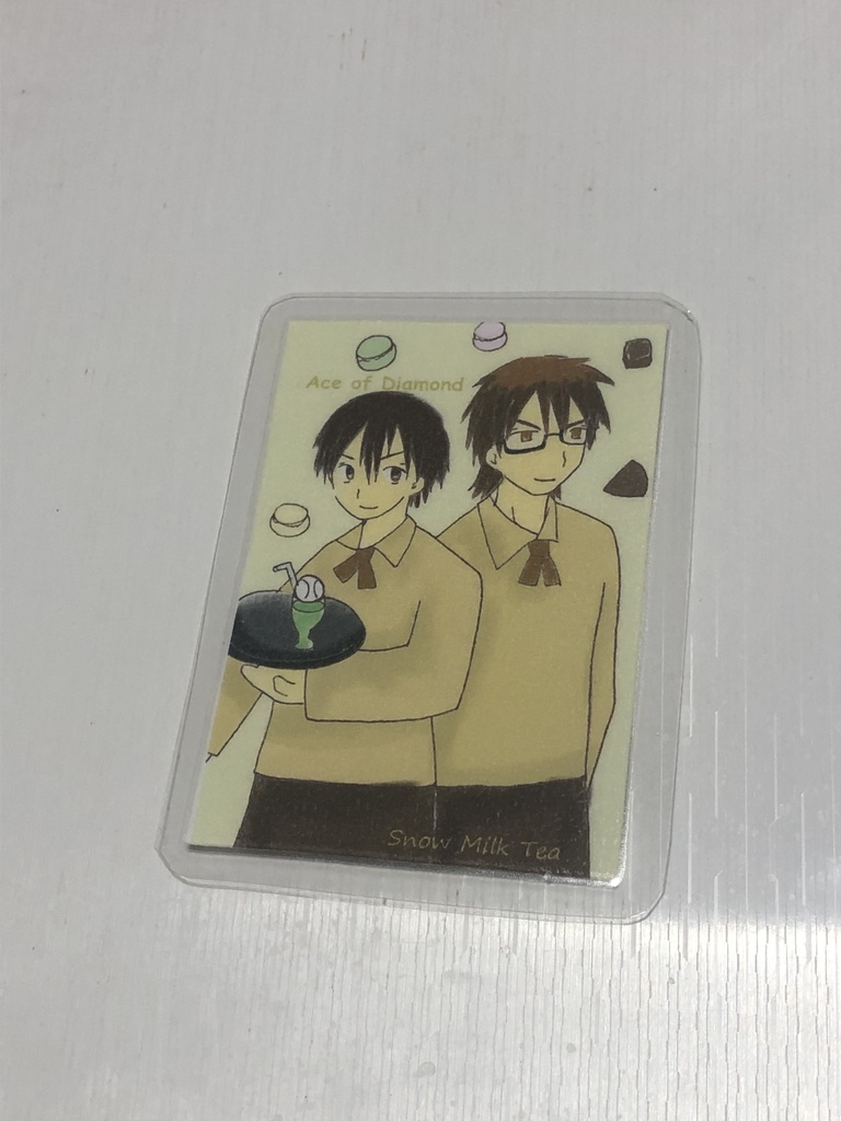 ダイヤのA 御沢のカフェのラミカ