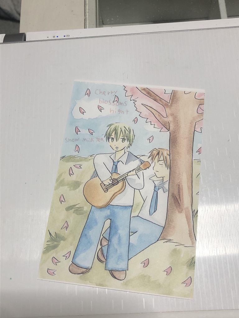 創作漫画Cherry blossom nightのポストカード