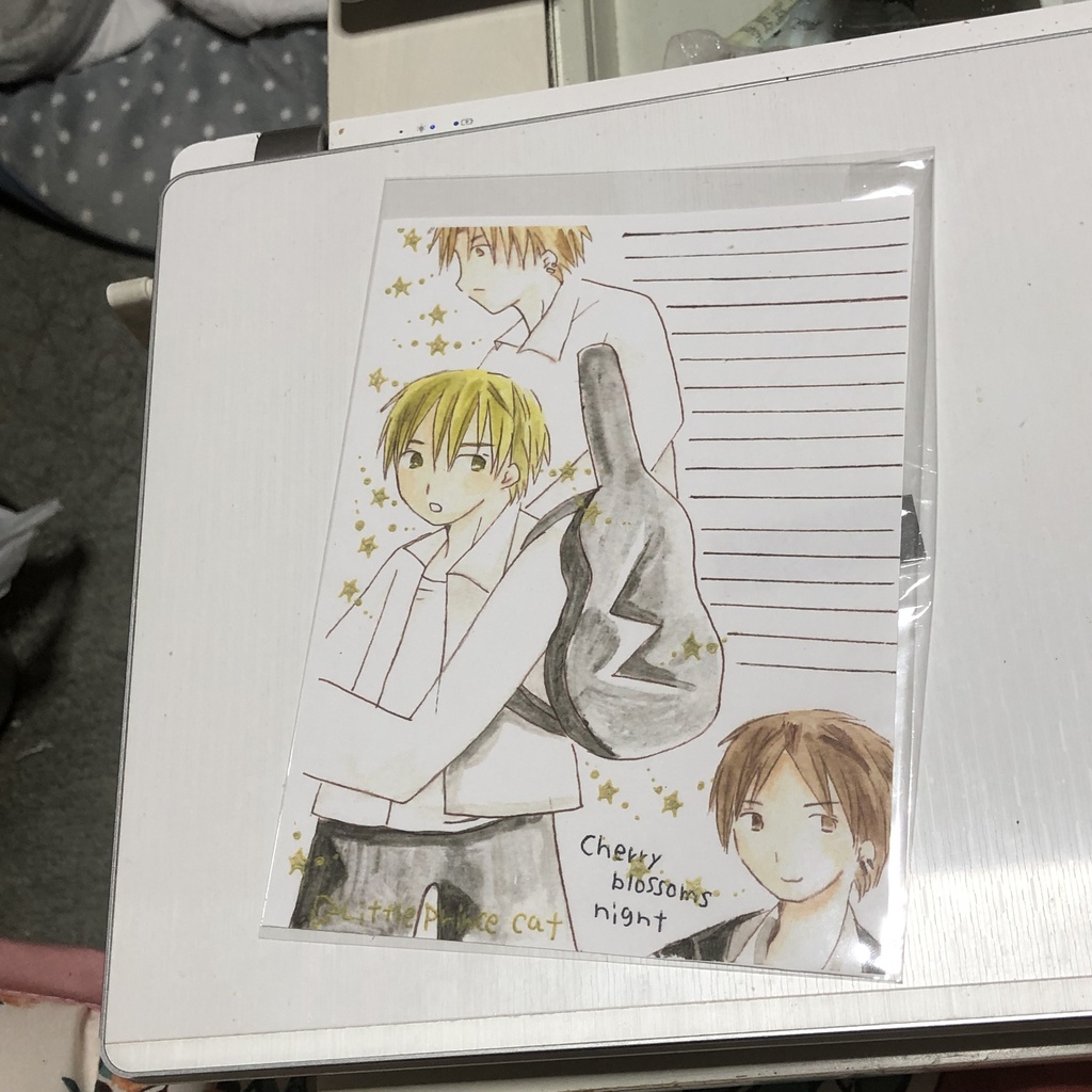 創作漫画Cherry blossom nightの便箋