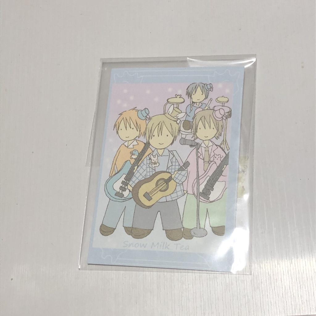バンドSnow Milk Teaのカード