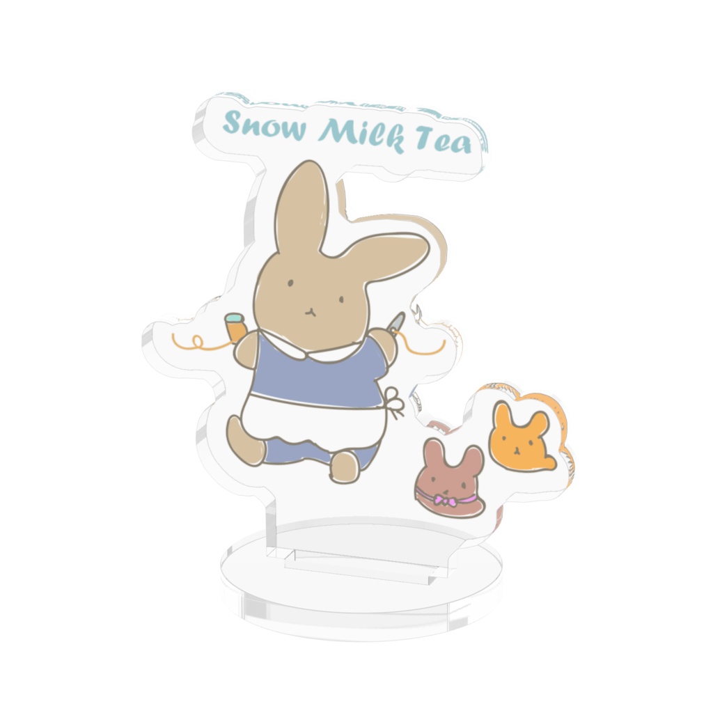 Sumomoのお針子さんのアクリルフィギュア