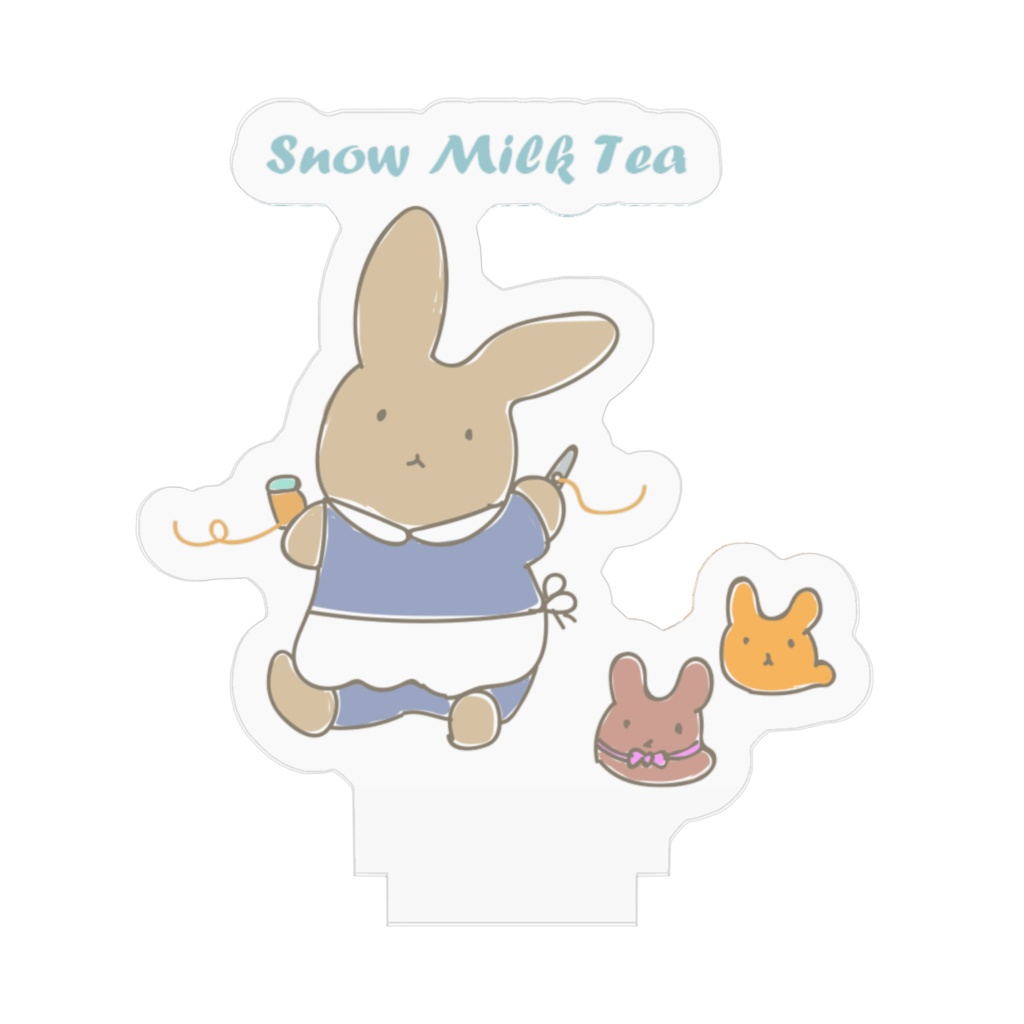 Sumomoのお針子さんのアクリルフィギュア