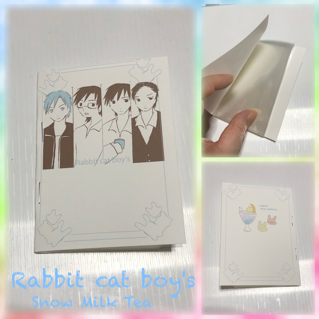 アイドルグループ、Rabbit cat boy'sのミニカードポケット