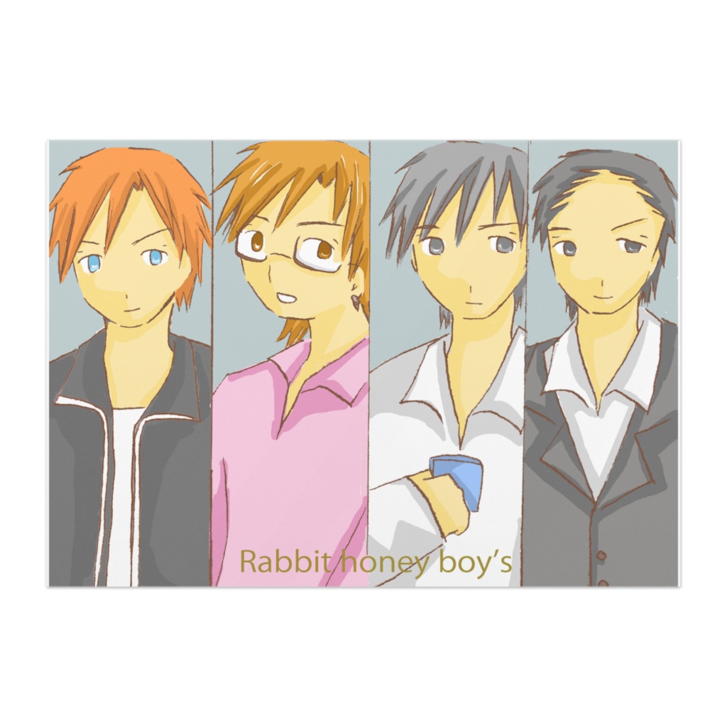 Rabbit honey boy'sのポスター