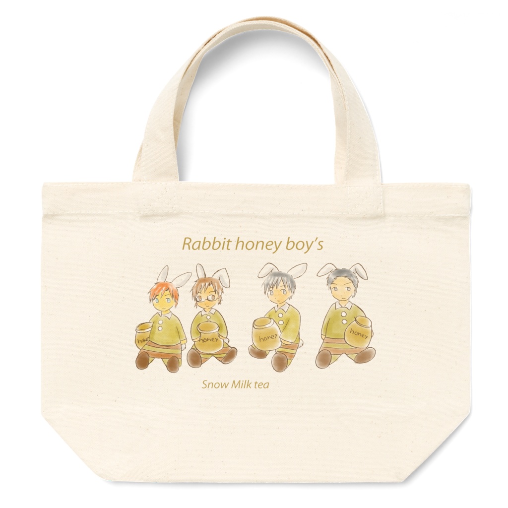 Rabbit honey boy'sのhoney'sのトートバックS