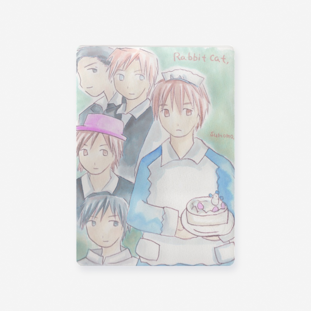 創作ラブコメディ ラビットキャットのクリアカード