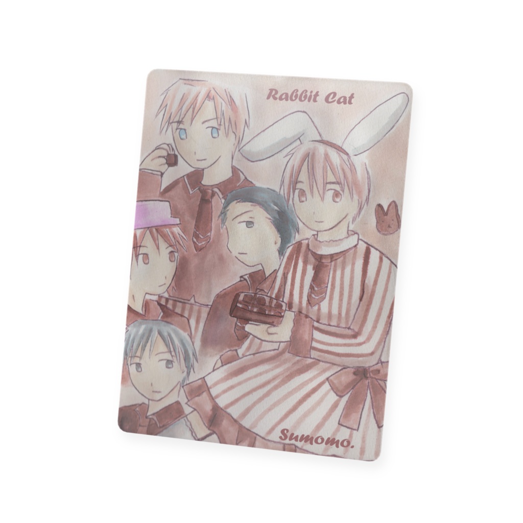 創作ラブコメディ ラビットキャットのショコラのカード