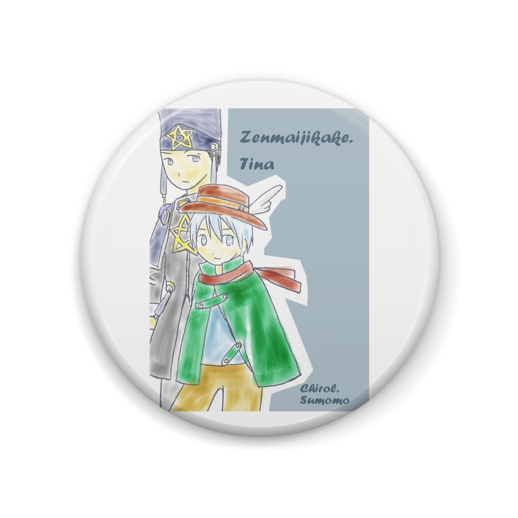 ぜんまいじかけのティナ缶バッジ