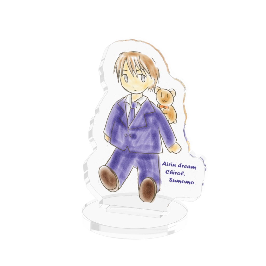 あいりんドリームのりみんのアクリルフィギュア
