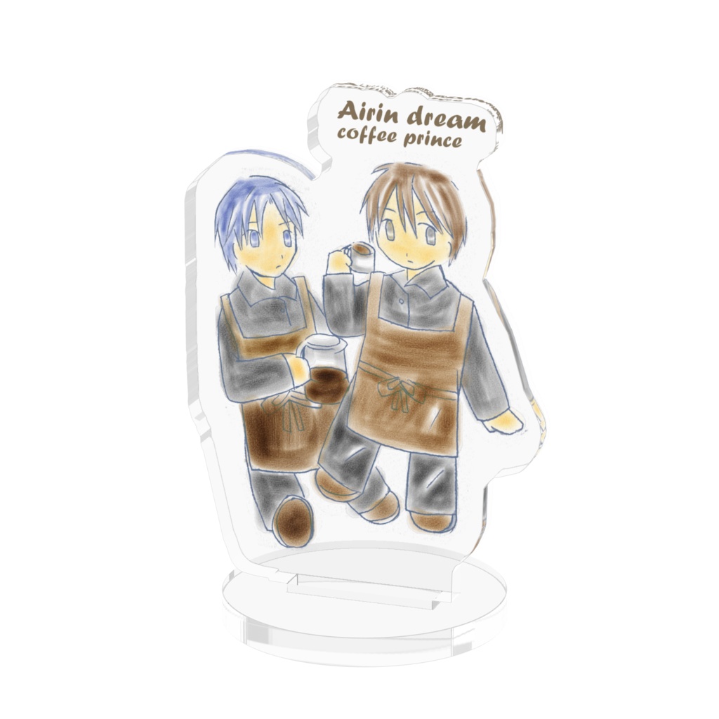 あいりんドリームけい様とのりみんのアクリルフィギュア