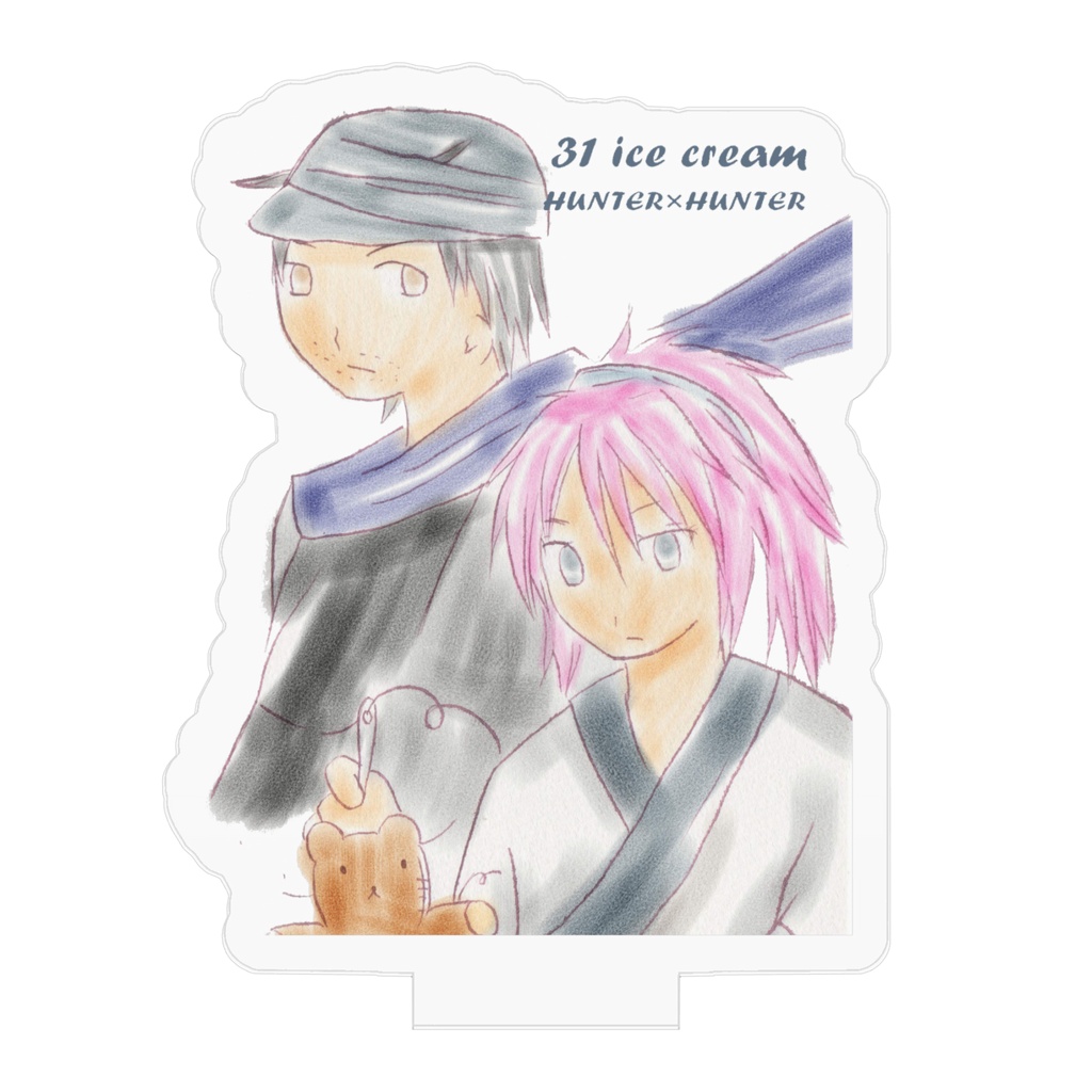 ハンターハンター ジン×マチのアクリルフィギュア