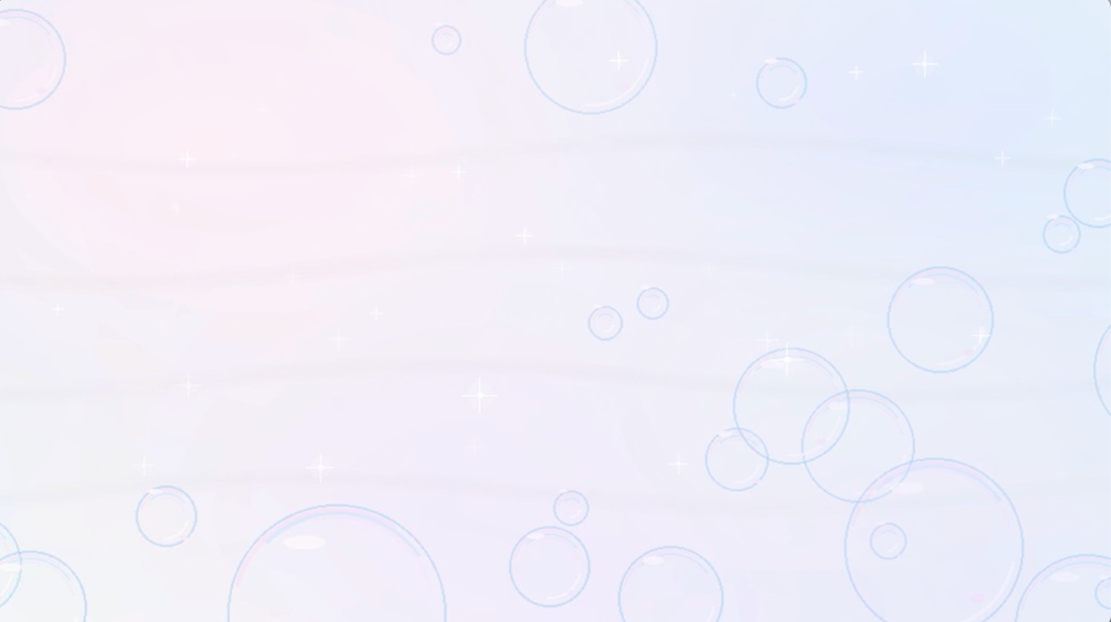 【動く配信背景】しゅわしゅわバブル|デジタルシャボン玉|VTuber・配信者向け