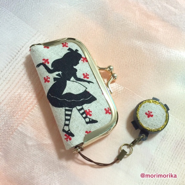 クラシックアリスのがま口はんこケース