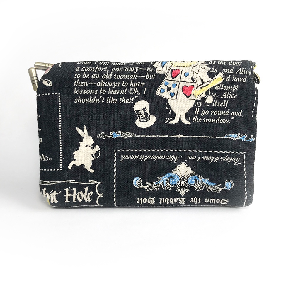 アリスのカード・名刺入れ(ブラック)