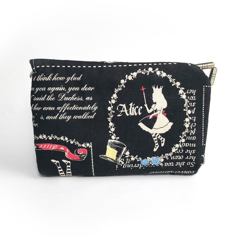 アリスのカード・名刺入れ(ブラック)
