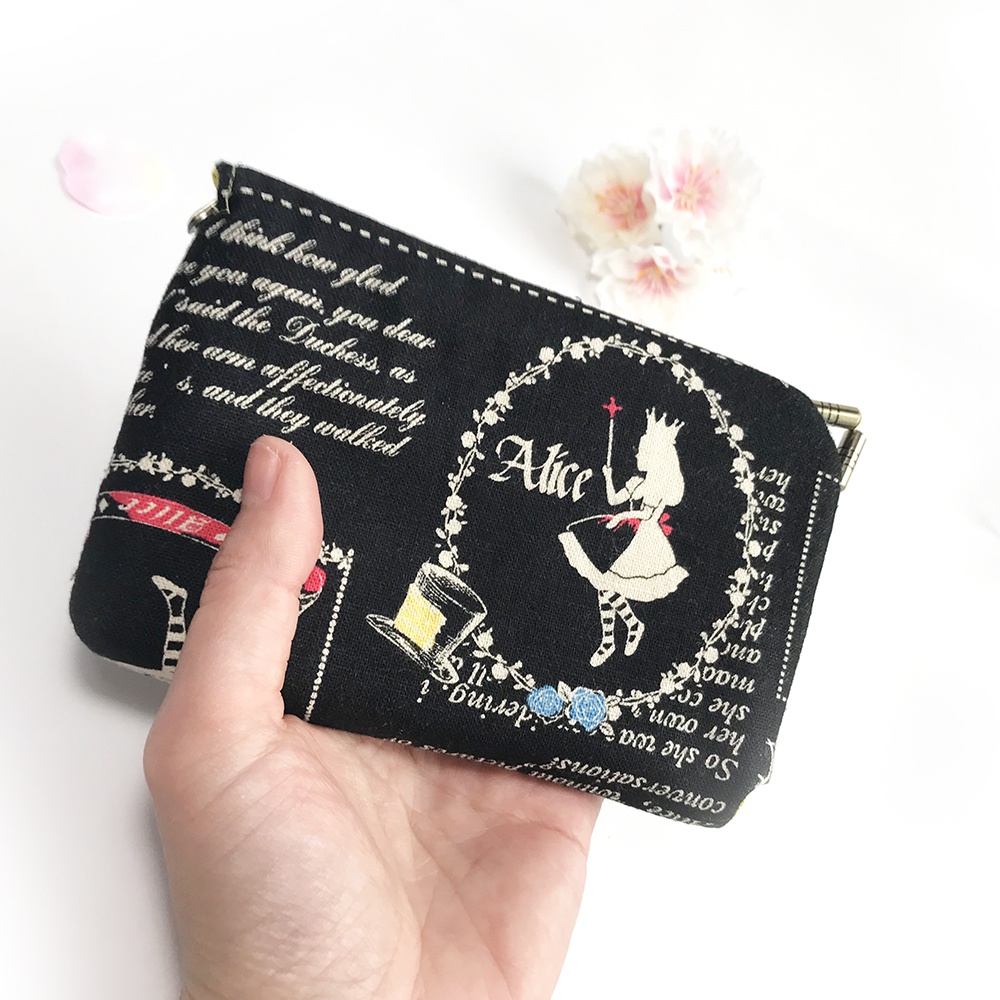 アリスのカード・名刺入れ(ブラック)