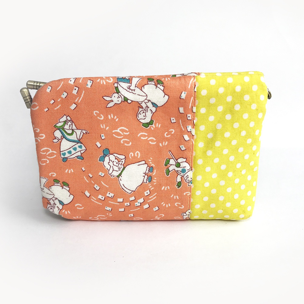 アリスのカード・名刺入れ(イエロー×オレンジ)