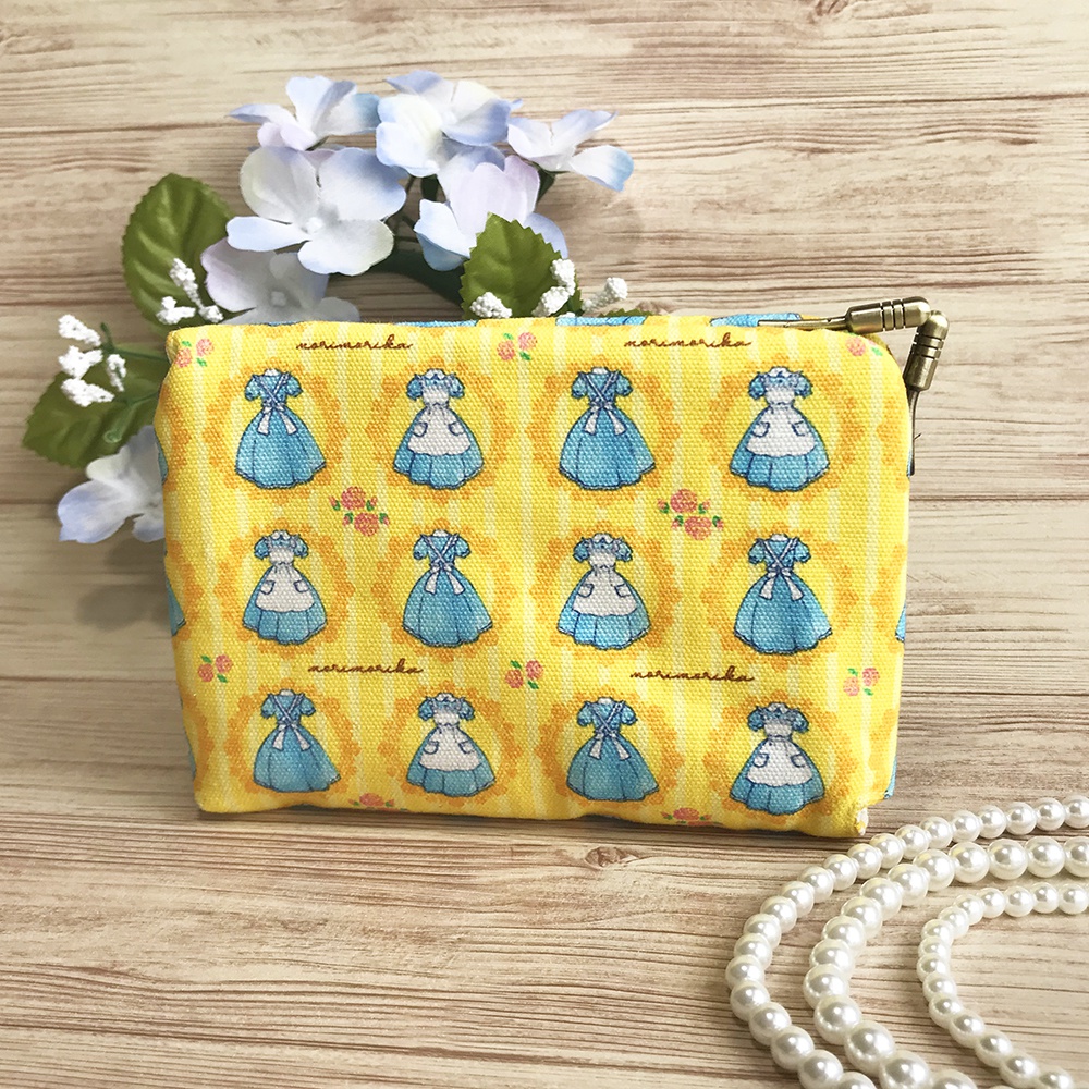 四角がまくちカードケース