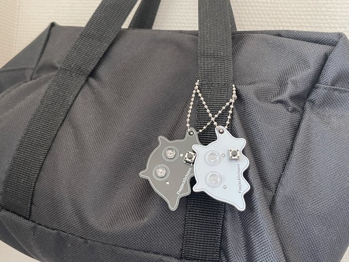 <全6色> Lチカ白メンダコキーホルダー