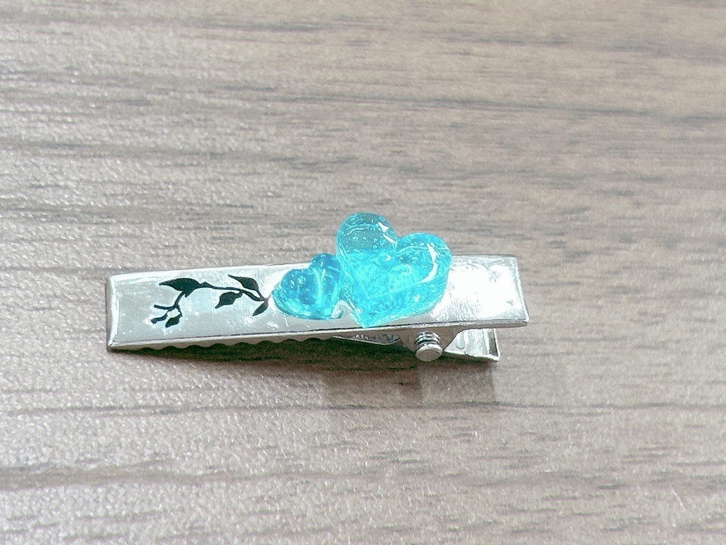 ミニヘアクリップ 2点1セット