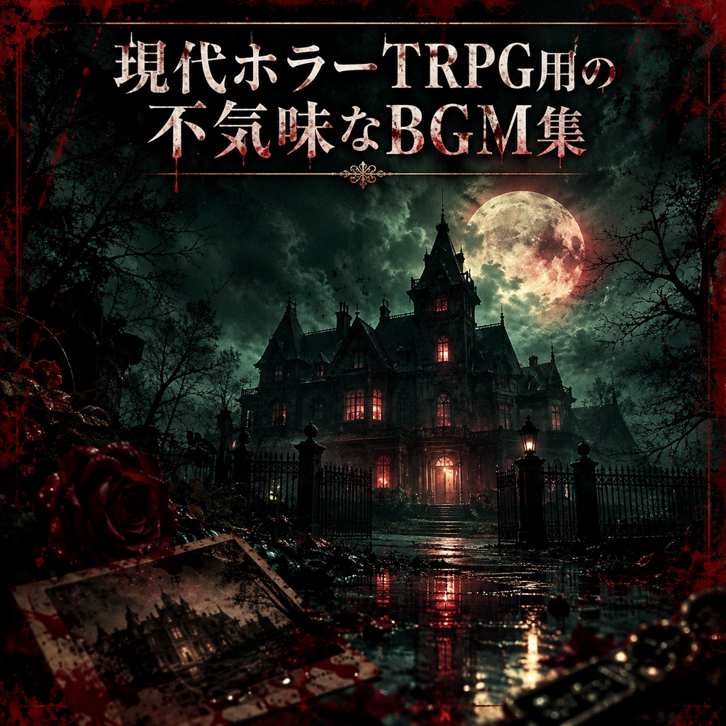 TRPG用BGM集1:不気味さと現代ホラー