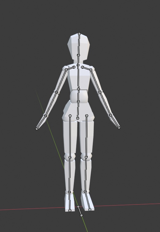 rigged dummy - jomuraegi - 2/6