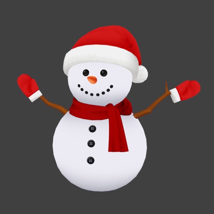 ゆきだるま/snowman