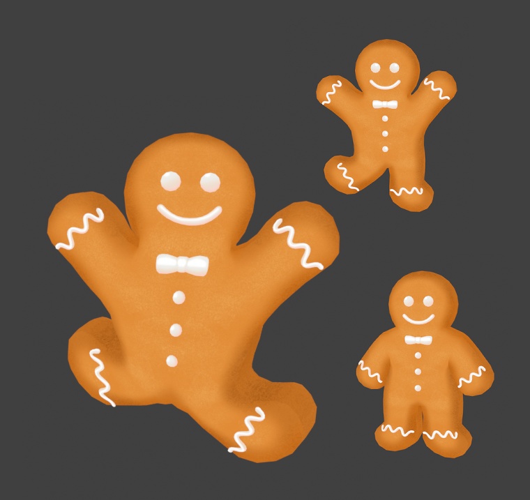 ジンジャーブレッドマン/gingerbread man