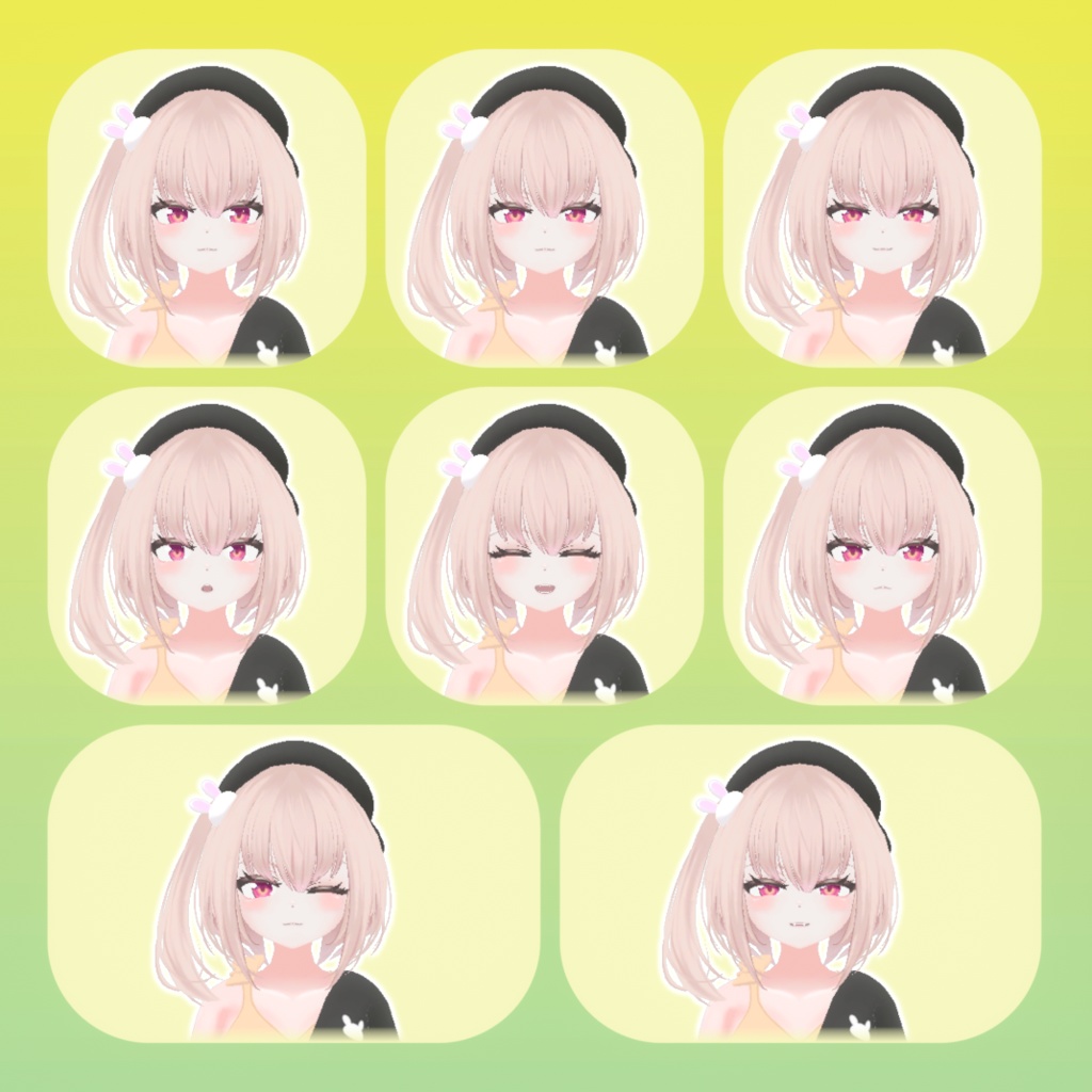 オリジナル3Dモデル『セレ』