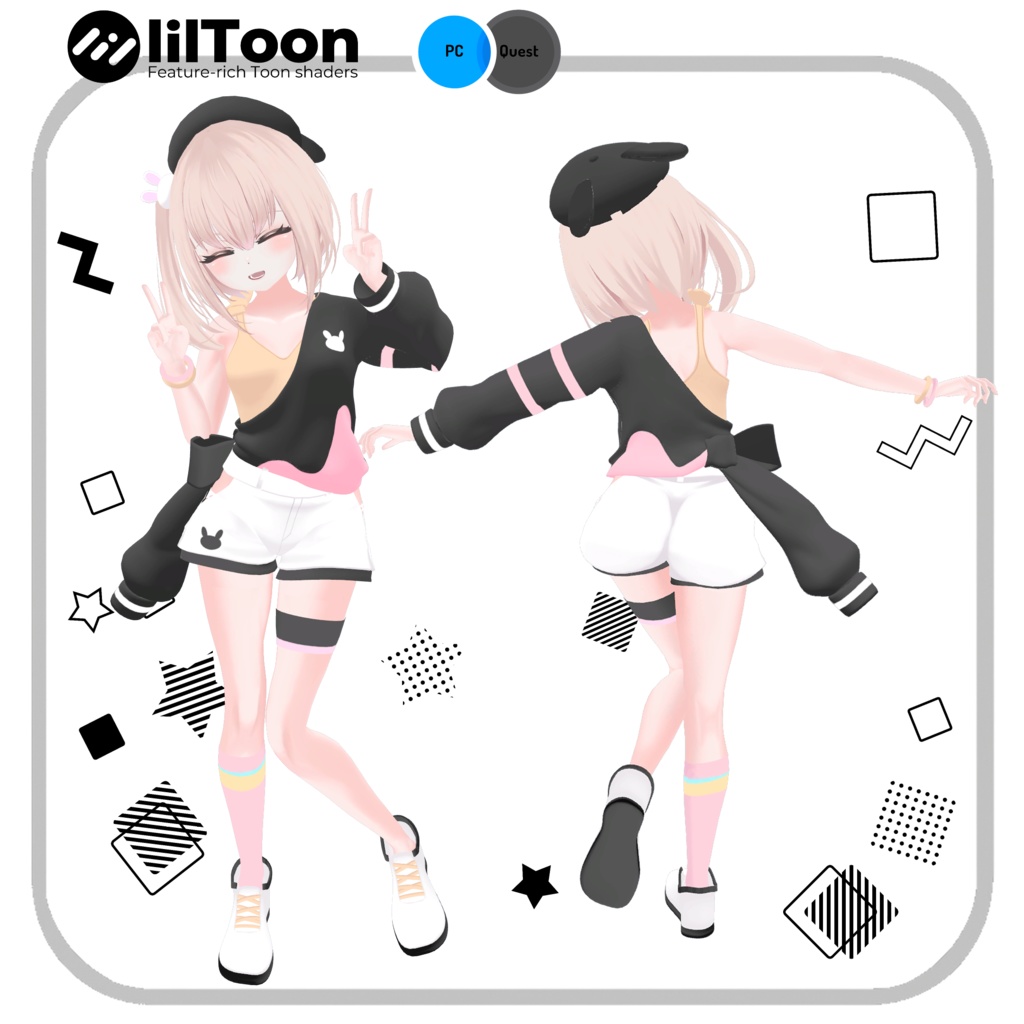 オリジナル3Dモデル『セレ』