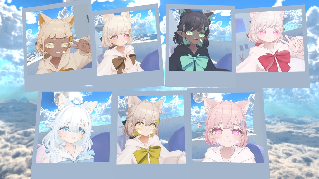 ♥しらつめ対応♥アイテクスチャ&メイク&おまけ(bandage) Eye texture_make_ bandage