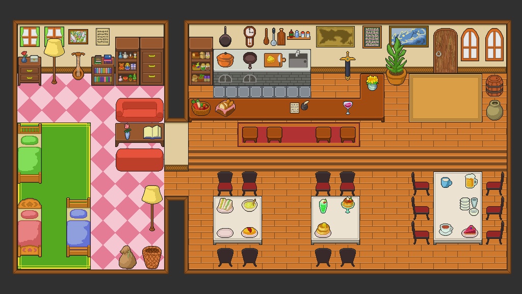 ウディタ用48×48マップチップ