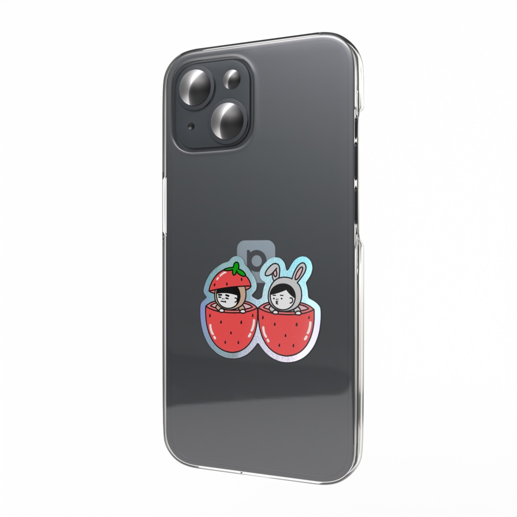 オーロラスマホステッカー