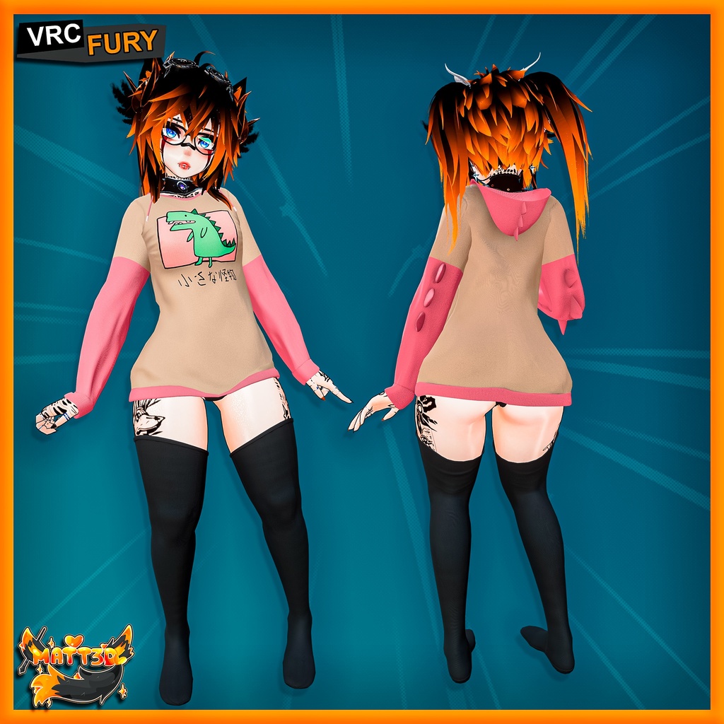 GodMagician ◄ Dinosaur Hoodie ►