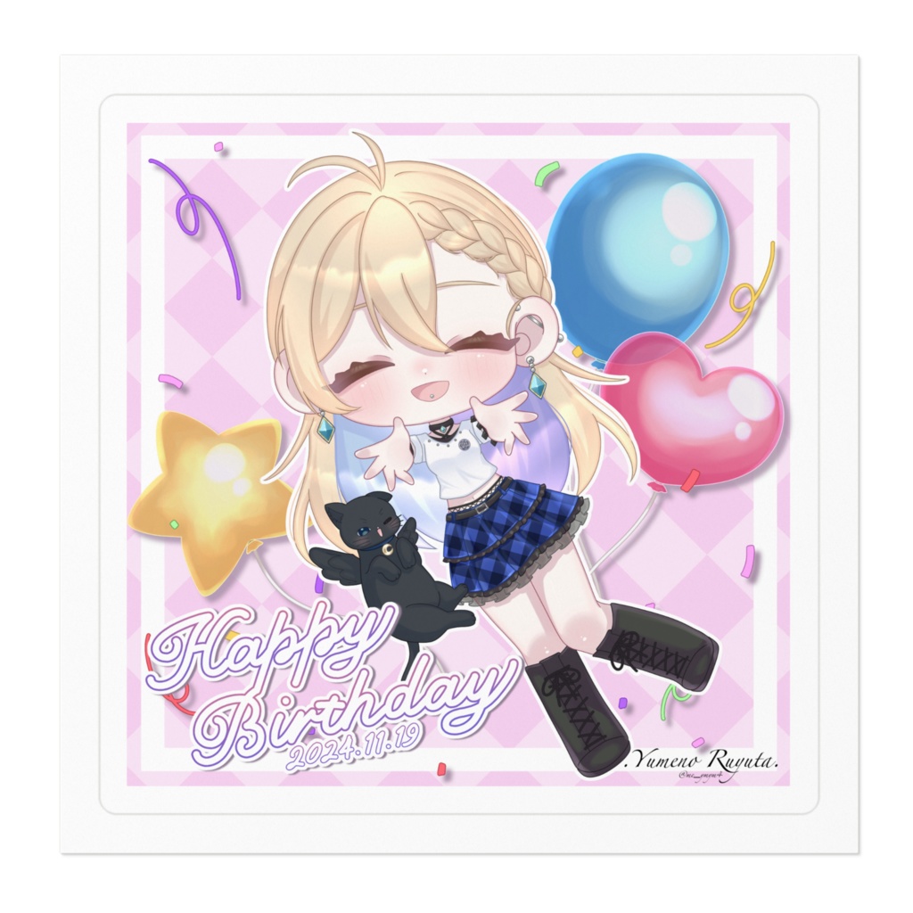 【HBD2024記念グッズ】ステッカー