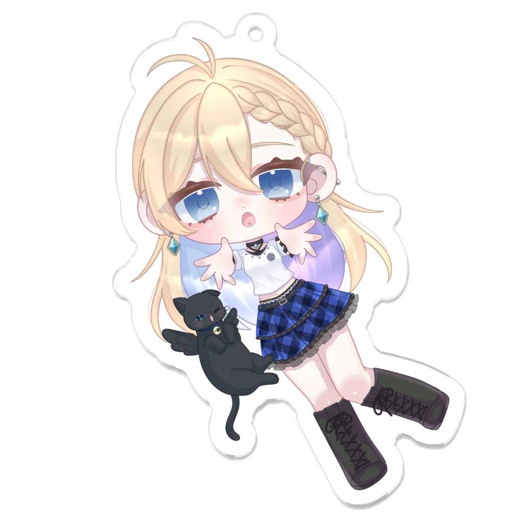 【HBD2024記念グッズ】アクリルキーホルダー type:B ぱっちりおめめ