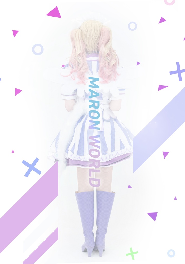 「まろんわーるど」日奈森まろんコスプレ写真集 新刊セット