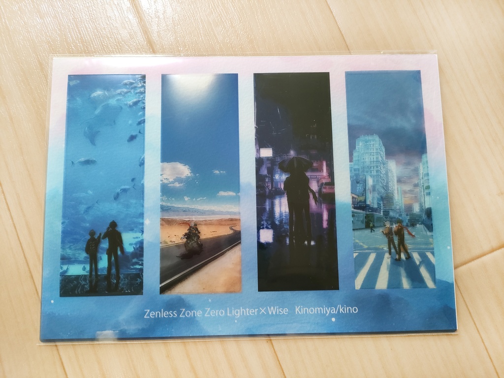 クリアしおりセット