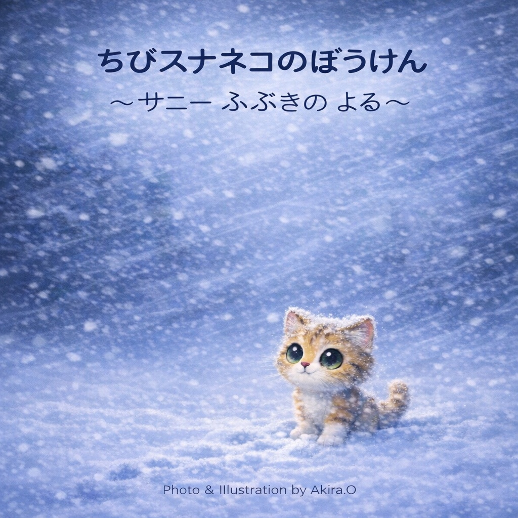 ちびスナネコのぼうけん　ふぶき編