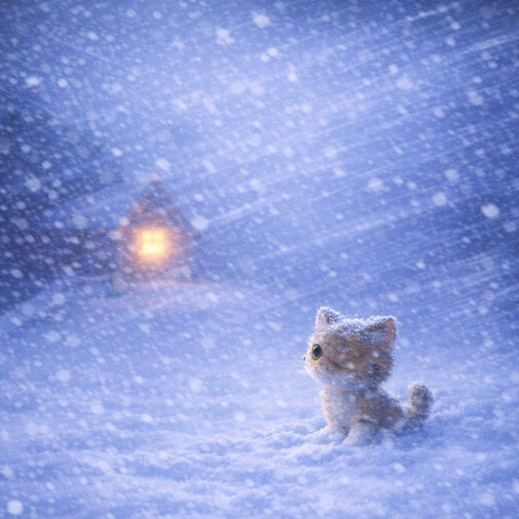 ちびスナネコのぼうけん ふぶき編