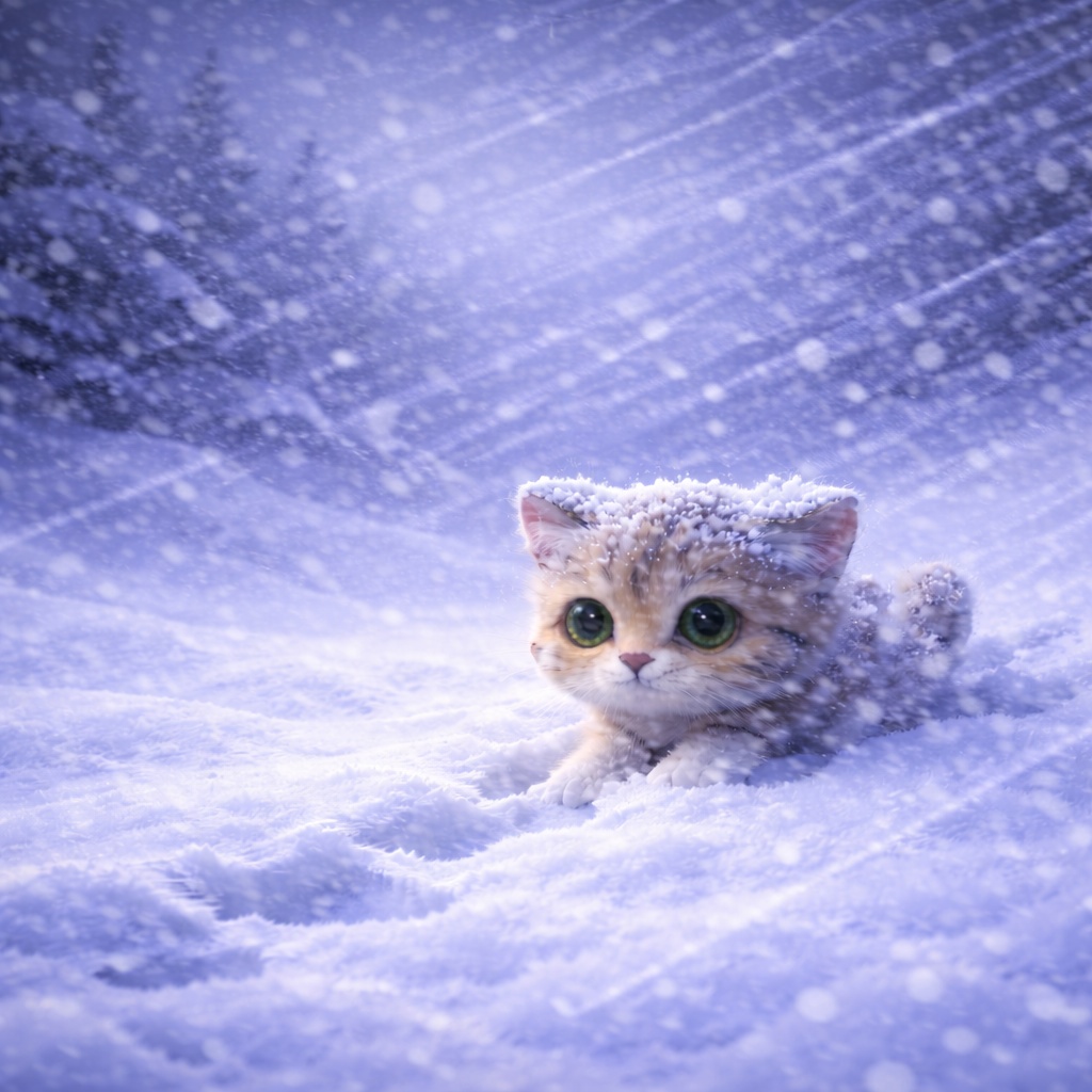 ちびスナネコのぼうけん ふぶき編