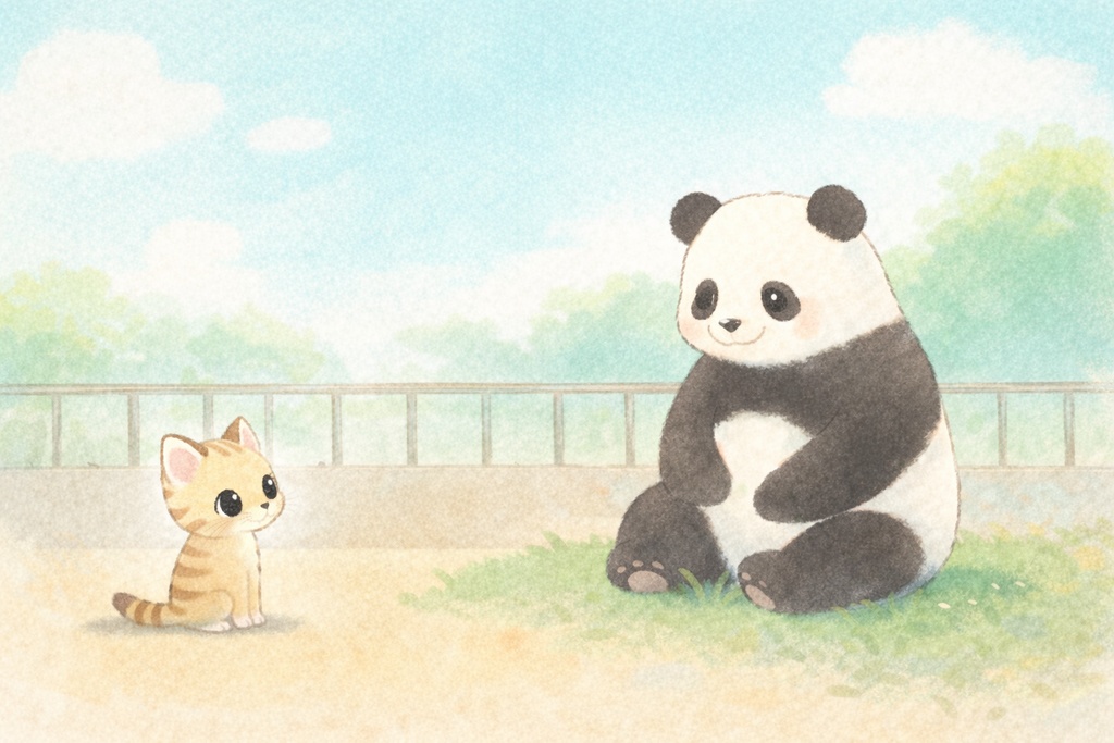 ちびスナネコのぼうけん サニーとパンダのおわかれ