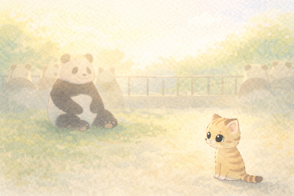 ちびスナネコのぼうけん サニーとパンダのおわかれ